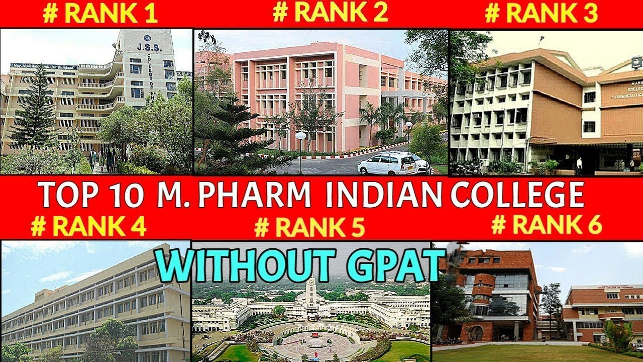 Top 10 M Pharm colleges in India || Top M Pharma college || Pharma lectures ||