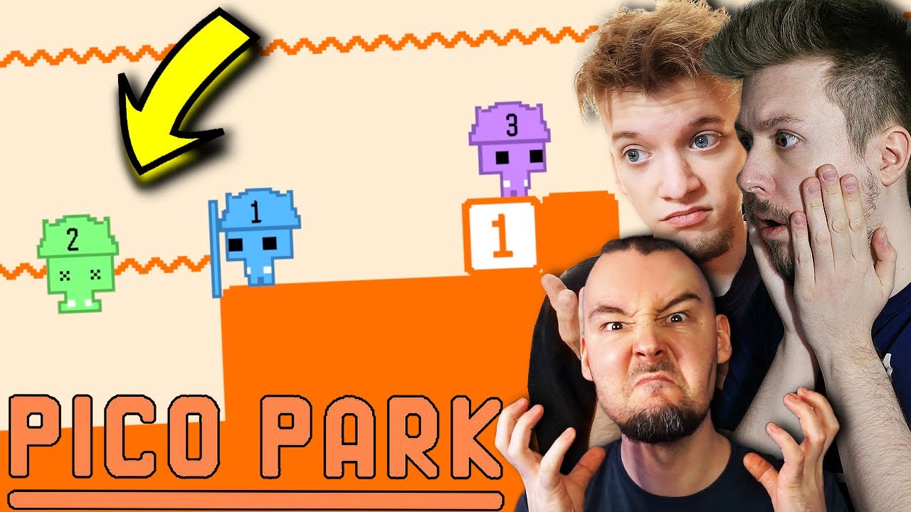 NAJTRUDNIEJSZE POZIOMY w PICO PARK są STRASZNE!🔥