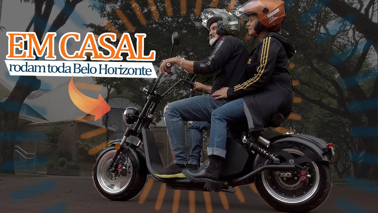 Com uma SCOOTER ELÉTRICA de 3000W, eles enfrentam a cidade sem medo, mesmo com as ladeiras de BH!