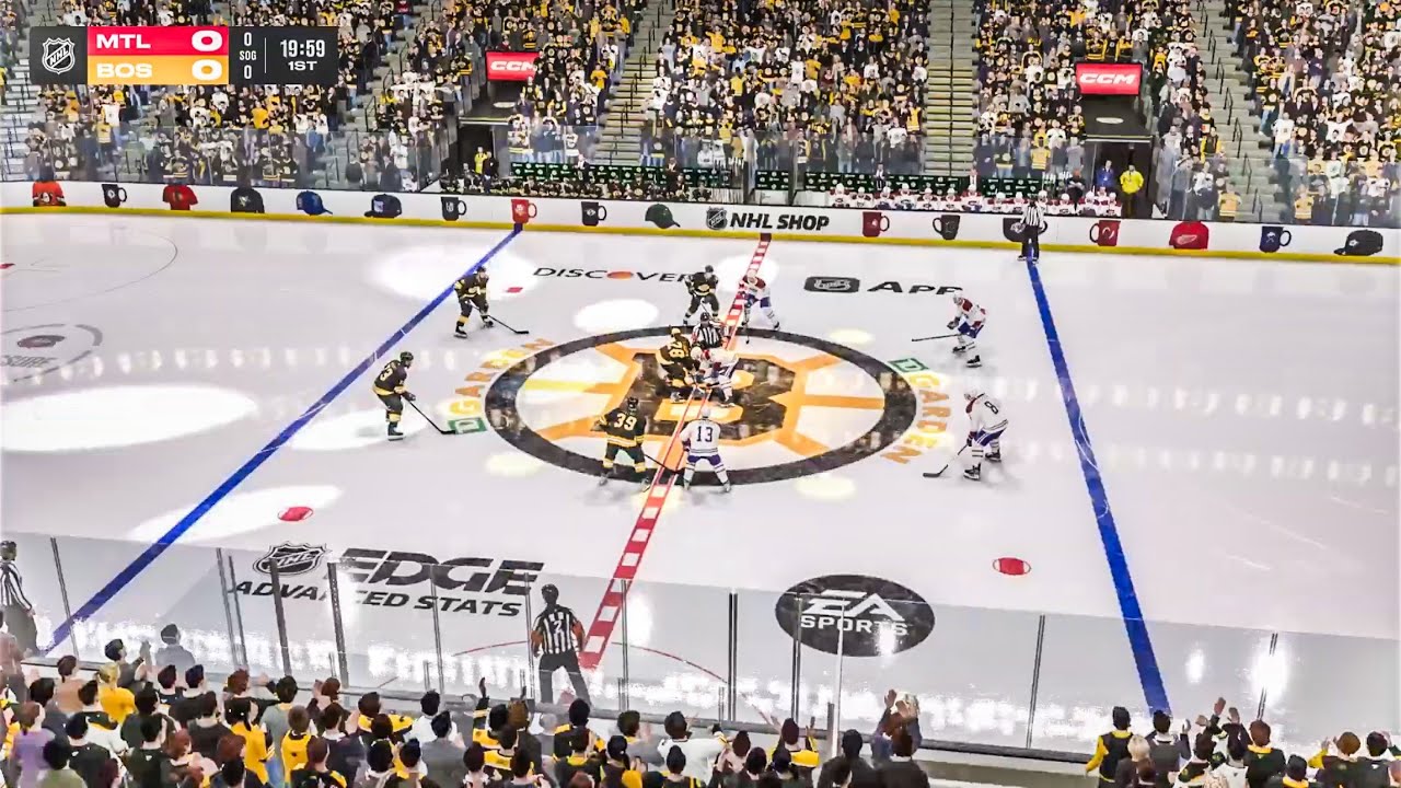 Boston Bruins vs Montreal Canadiens 1/24/2026 NHL 26 Gameplay