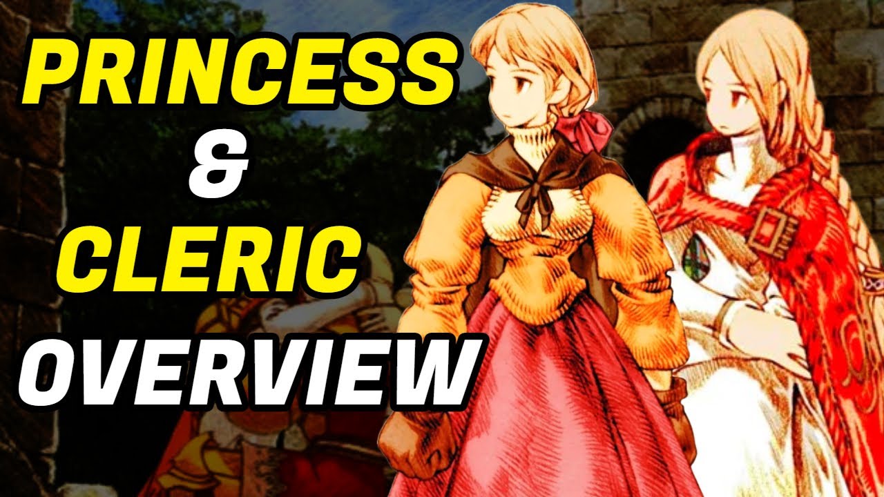 Final Fantasy Tactics Ovelia & Alma (Princess vs Cleric)
