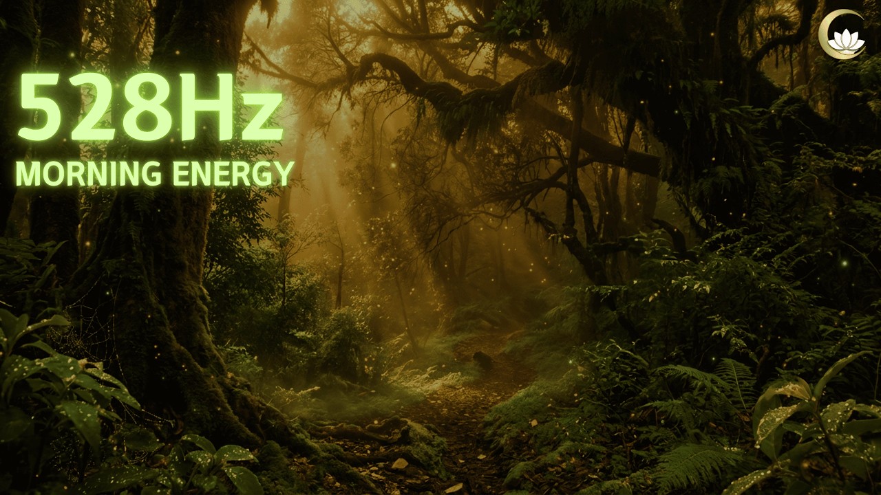 528Hz Morning Energy — Boost Mood & Start Your Day Positive (3 Hours)