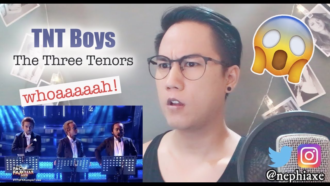 TNT Boys as The Three Tenors | REACTION