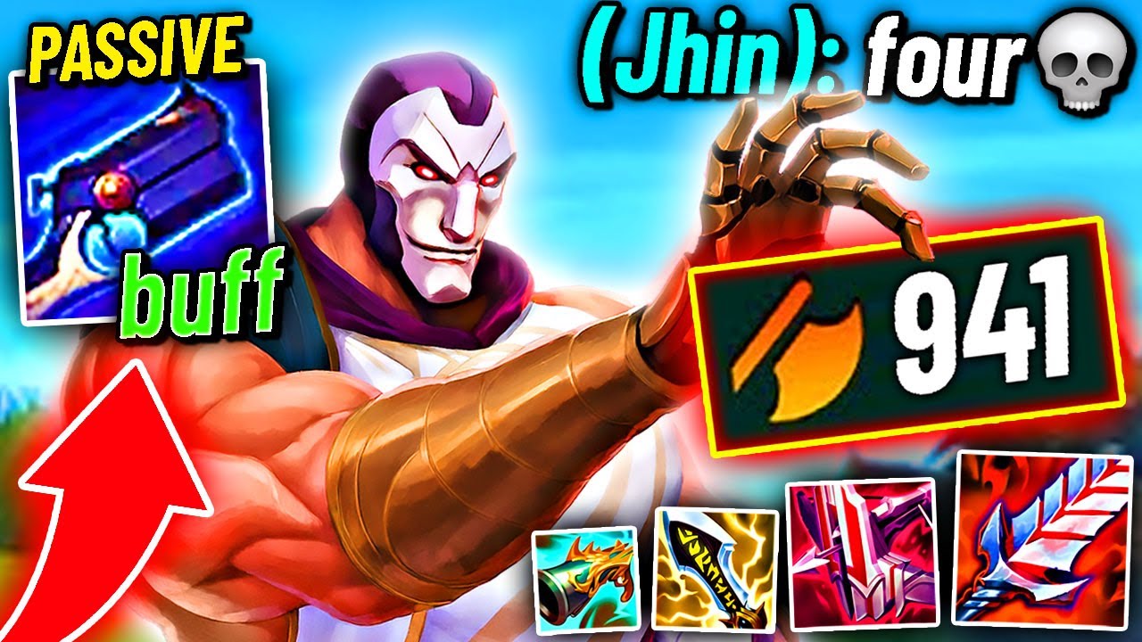 941 AD JHIN просто СТРАШНЫЙ.. (Макс AD)