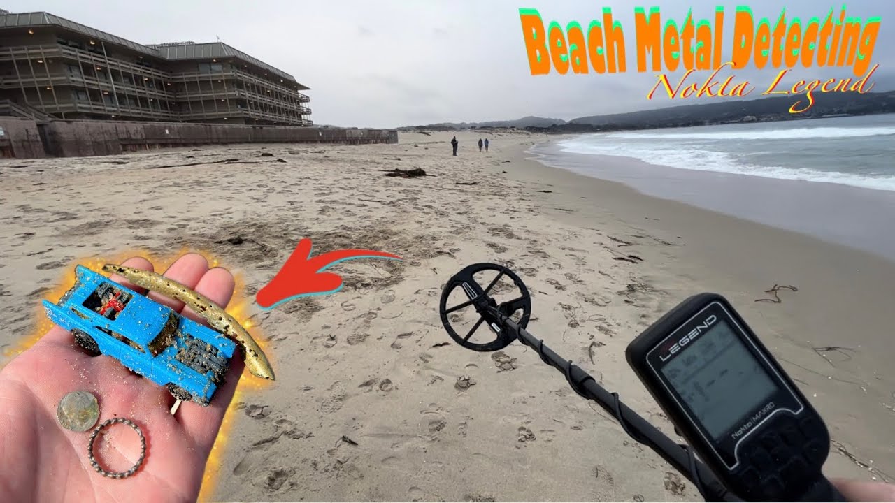 Beach Metal Detecting! Rings & Coins! Nokta Makro Legend!