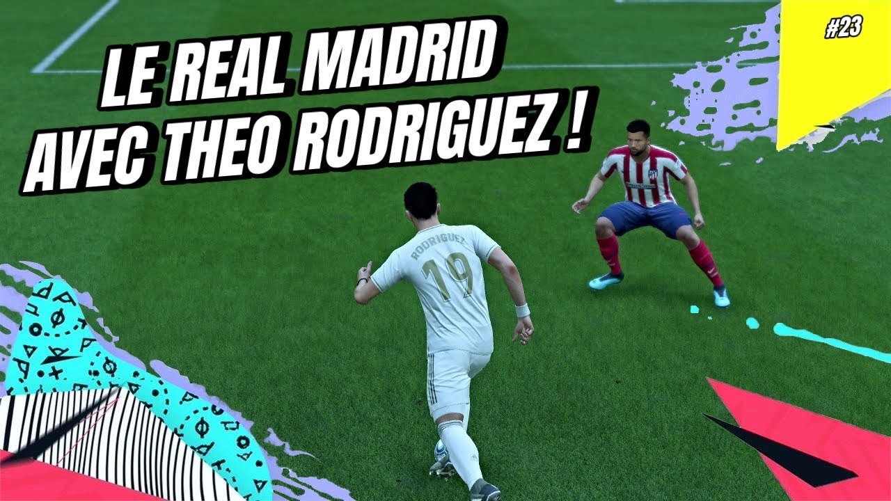 FIFA 20 - Carrière joueur : LE REAL MADRID AVEC THEO RODRIGUEZ ! #23