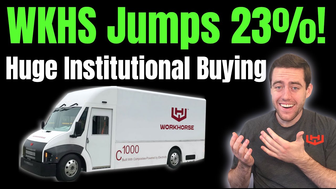 Workhorse Stock Just Jumped 23% In Minutes! Congressman Says He's Stopping USPS Deal With Oshkosh!