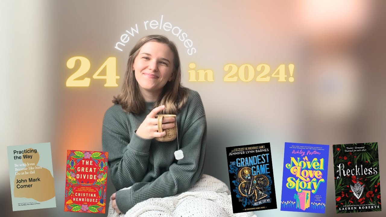 24 КНИГИ НА 2024 ГОД! Мои самые ожидаемые новинки года.
