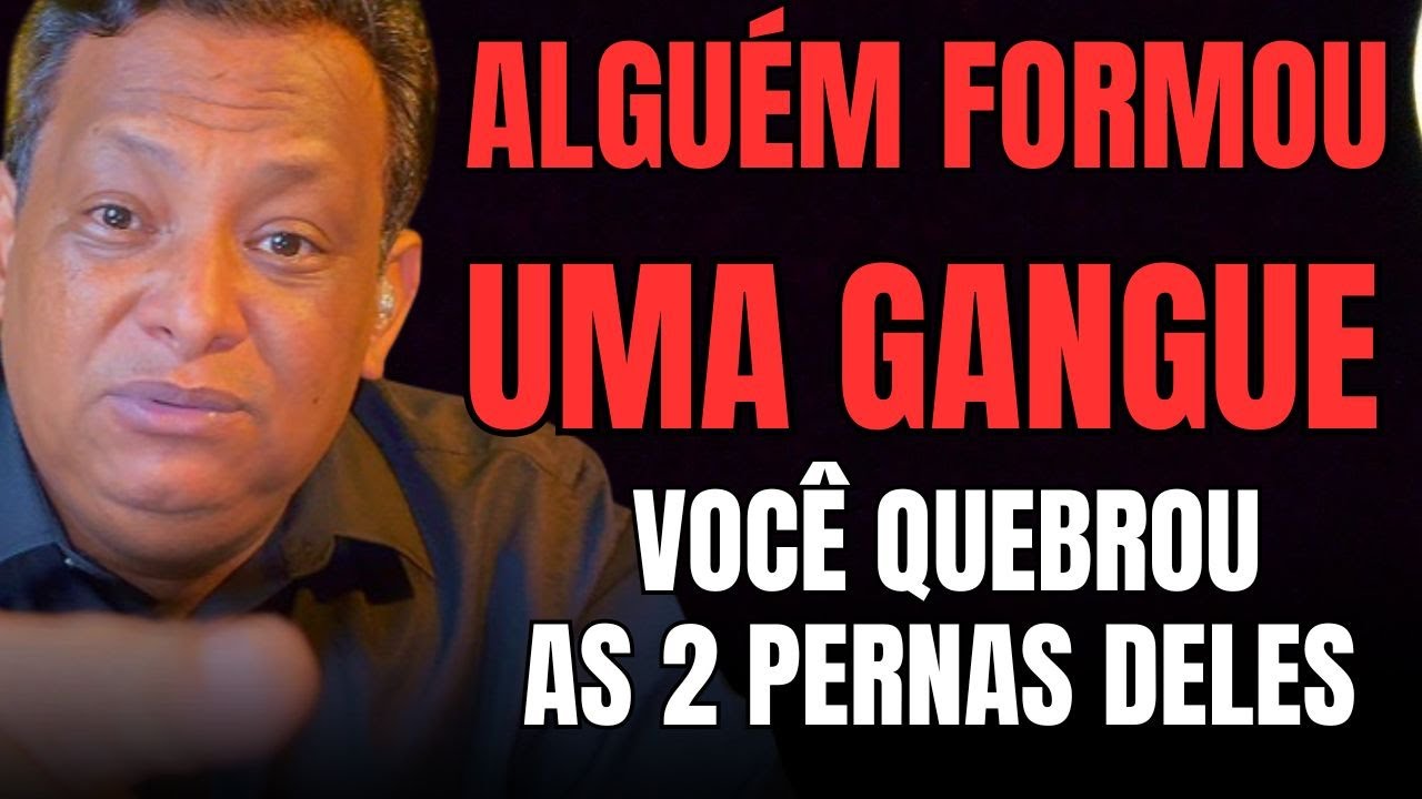 ALGUÉM FORMOU UMA GANGUE 😱 Tem um negócio em você que QUEBROU as 2 pernas de alguém ‼️