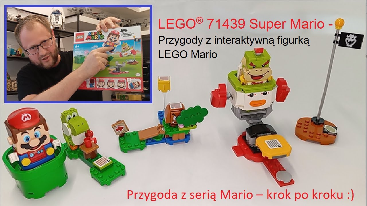 Recenzja LEGO&reg; 71439 Super Mario - Przygody z interaktywną figurką LEGO Mario - krok po kroku