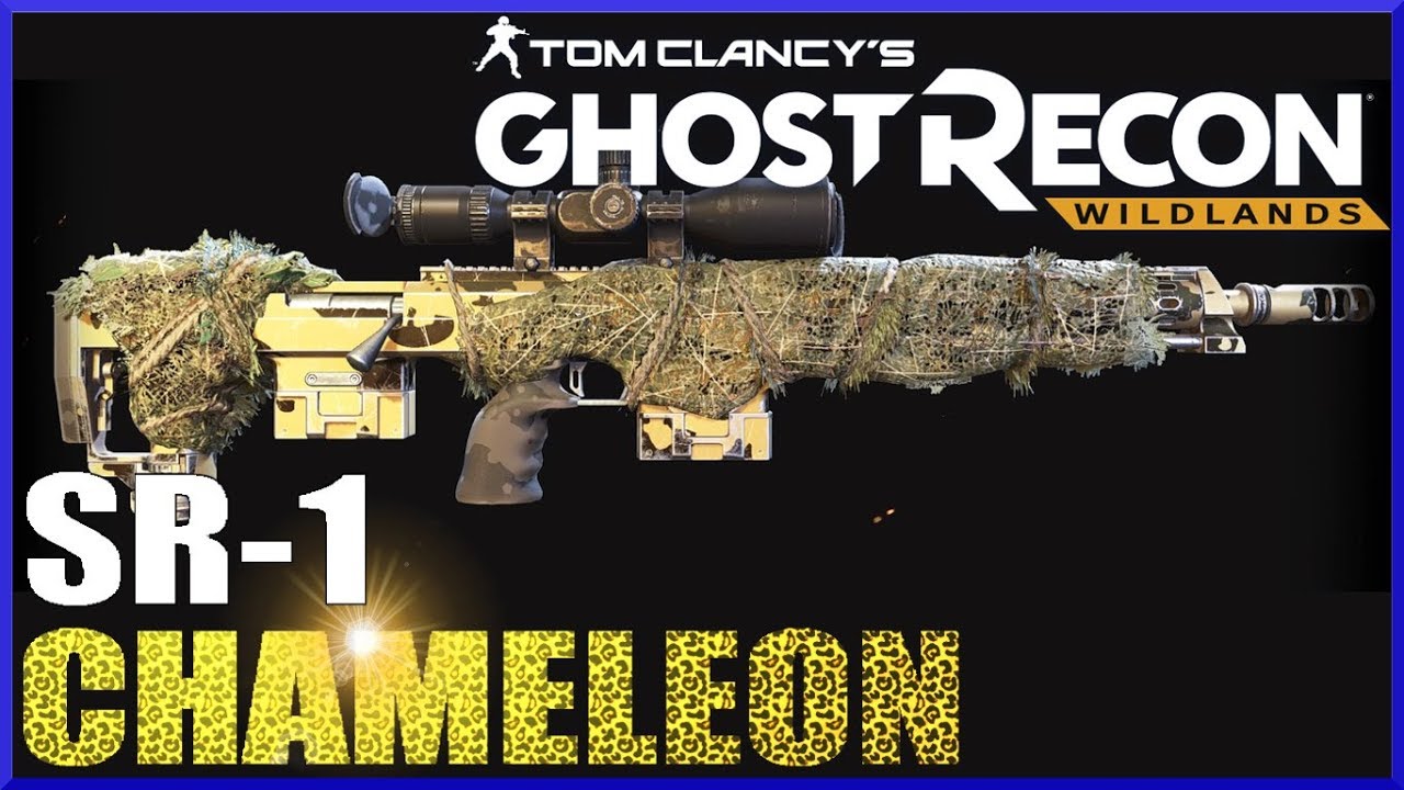 GHOST RECON WILDLANDS SR-1 Chameleon Bullet Drop Test