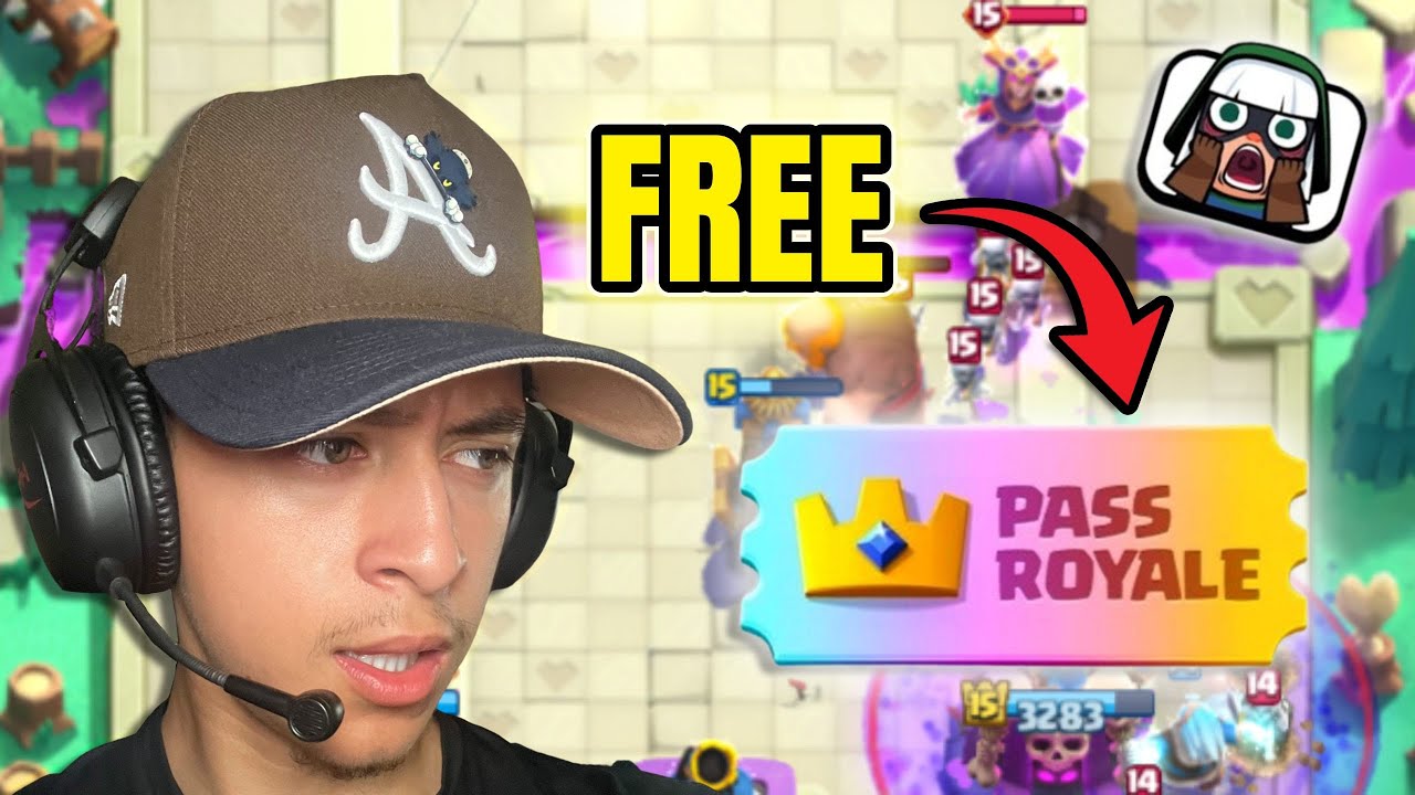 How To Get Pass Royale For FREE On Clash Royale...