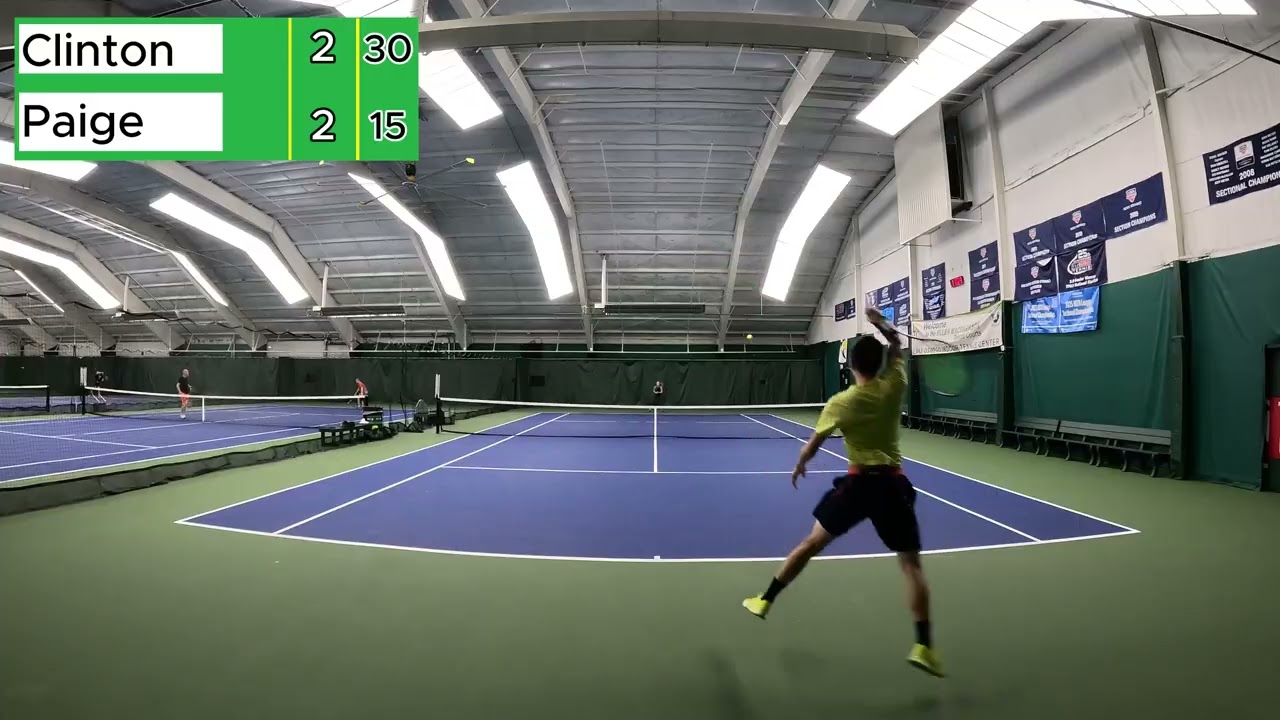 Hard Hitting vs D1 Graduate with Coed Rules 💪🎾 | Part 1