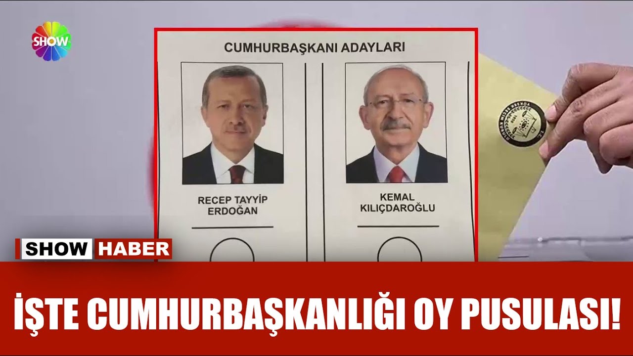 İki adaylı &ouml;rnek pusula!