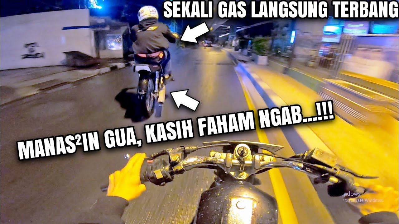 NIGHT RIDE BARENG TEAM PETAKILAN || GERIMIS YA GAS TIPIS2 🔴 MOTOVLOG RX KING