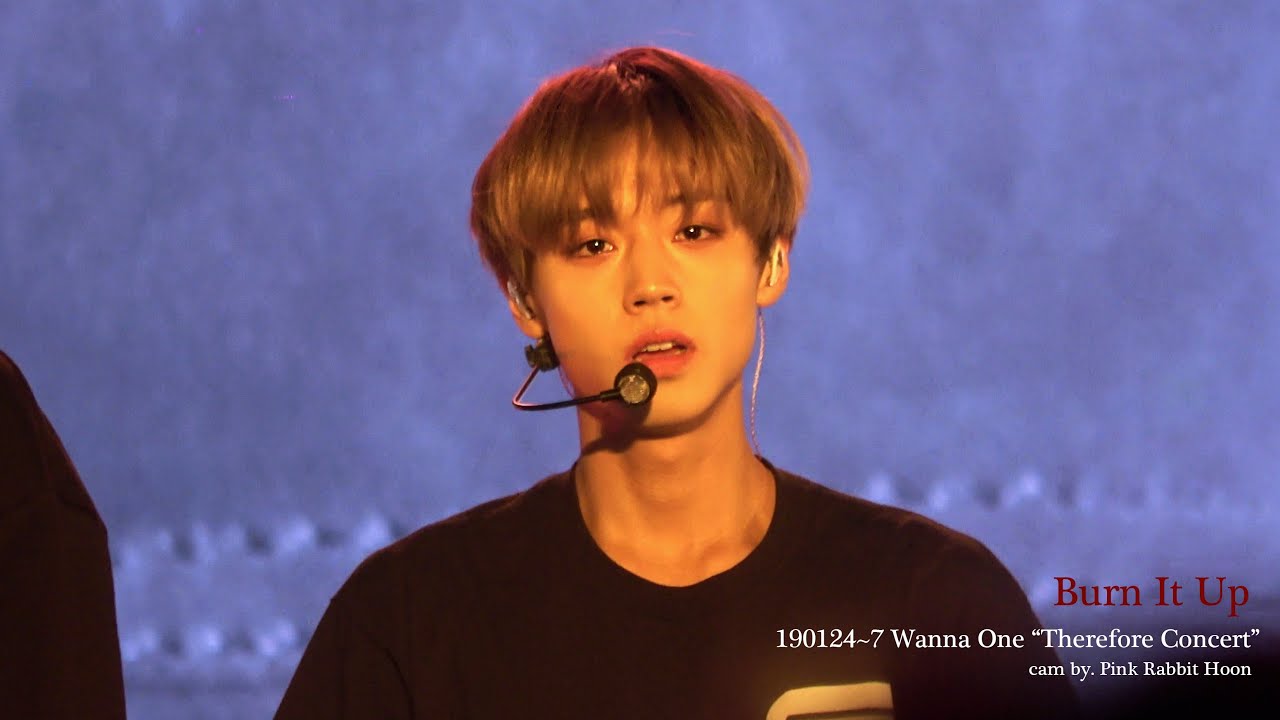 [4K]190124~7 워너원 “Therefore” 콘서트 - 활활 (박지훈 focus)