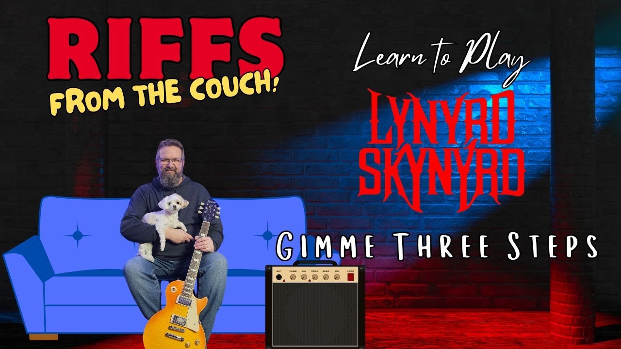 Lynyrd Skynyrd - Gimme Three Steps Guitar Lesson #lynyrdskynyrd #guitar #guitarist