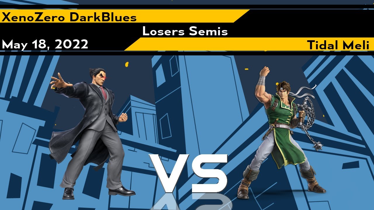[Smash Ultimate] XenoZero | DarkBlues vs Tidal | Meli - Xeno242 (L.Semis)