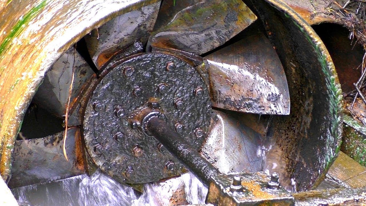 Hausgemachte Wasserkraftstation! Alternative Energie! Kostenloser Strom! Autonome Energie