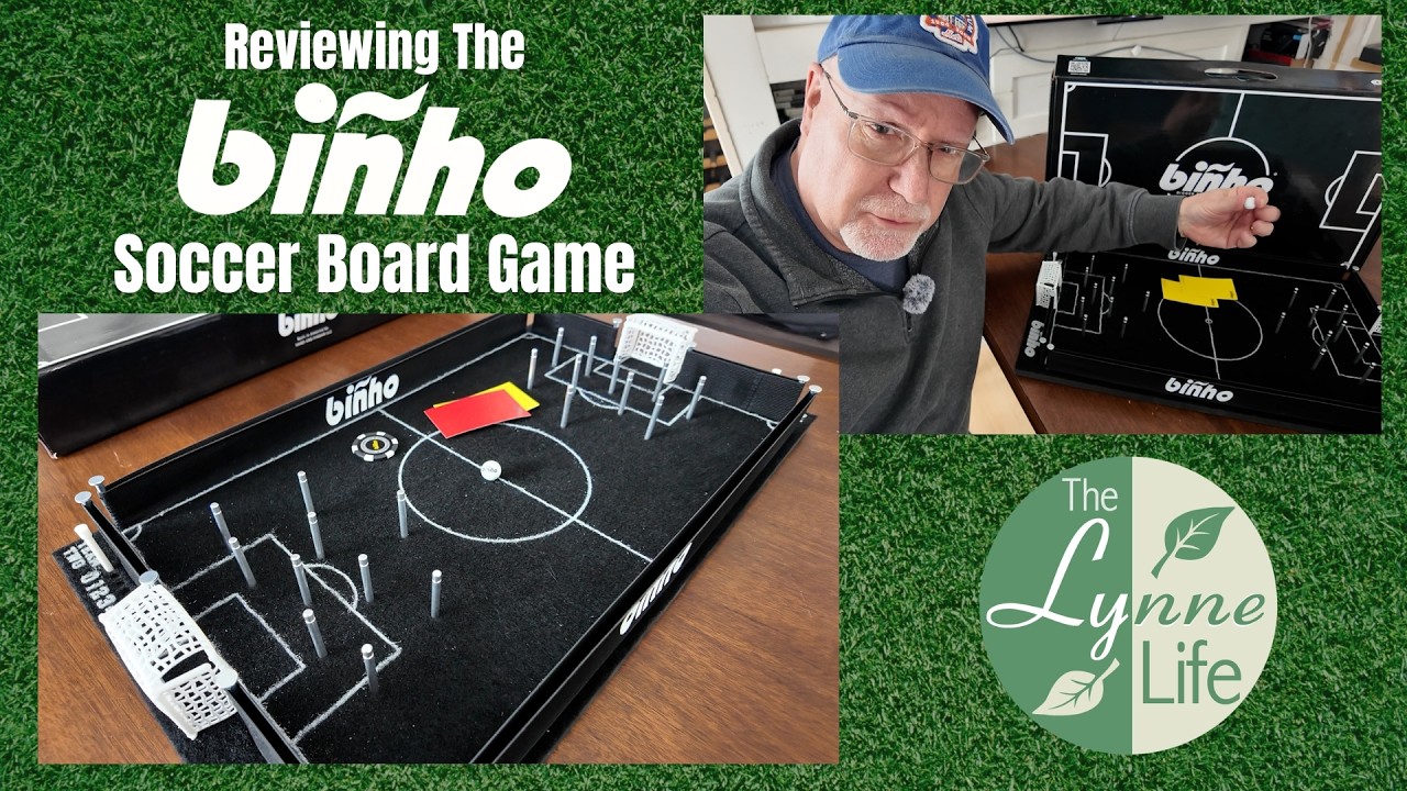 Reviewing The Binho Soccer Board Game.  #binho   #soccergame