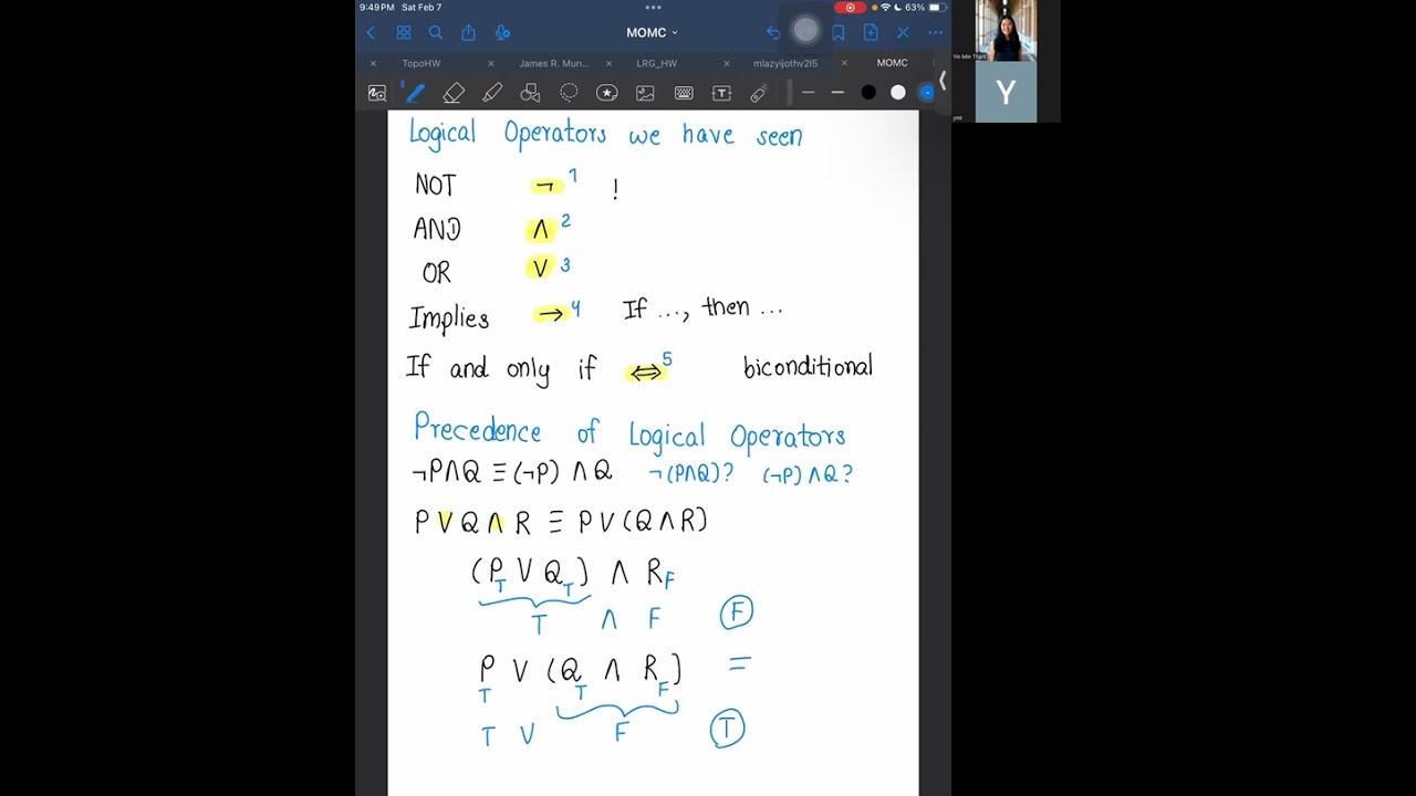 2026T2P1 Part 1   Propositional Equivalence by Yin Min Thant