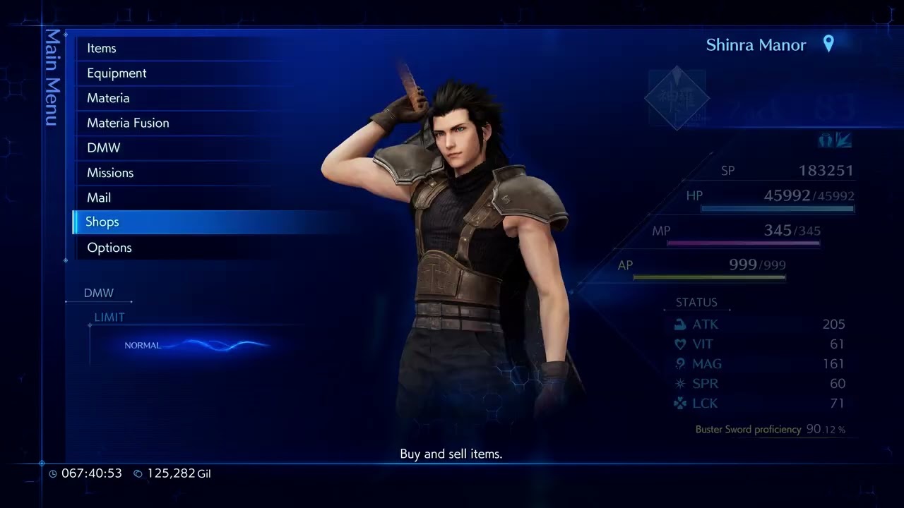 Crisis Core FF7 Reunion PS5 100% Platinum Hard Playthrough 4K Part 33 - 78% Complete