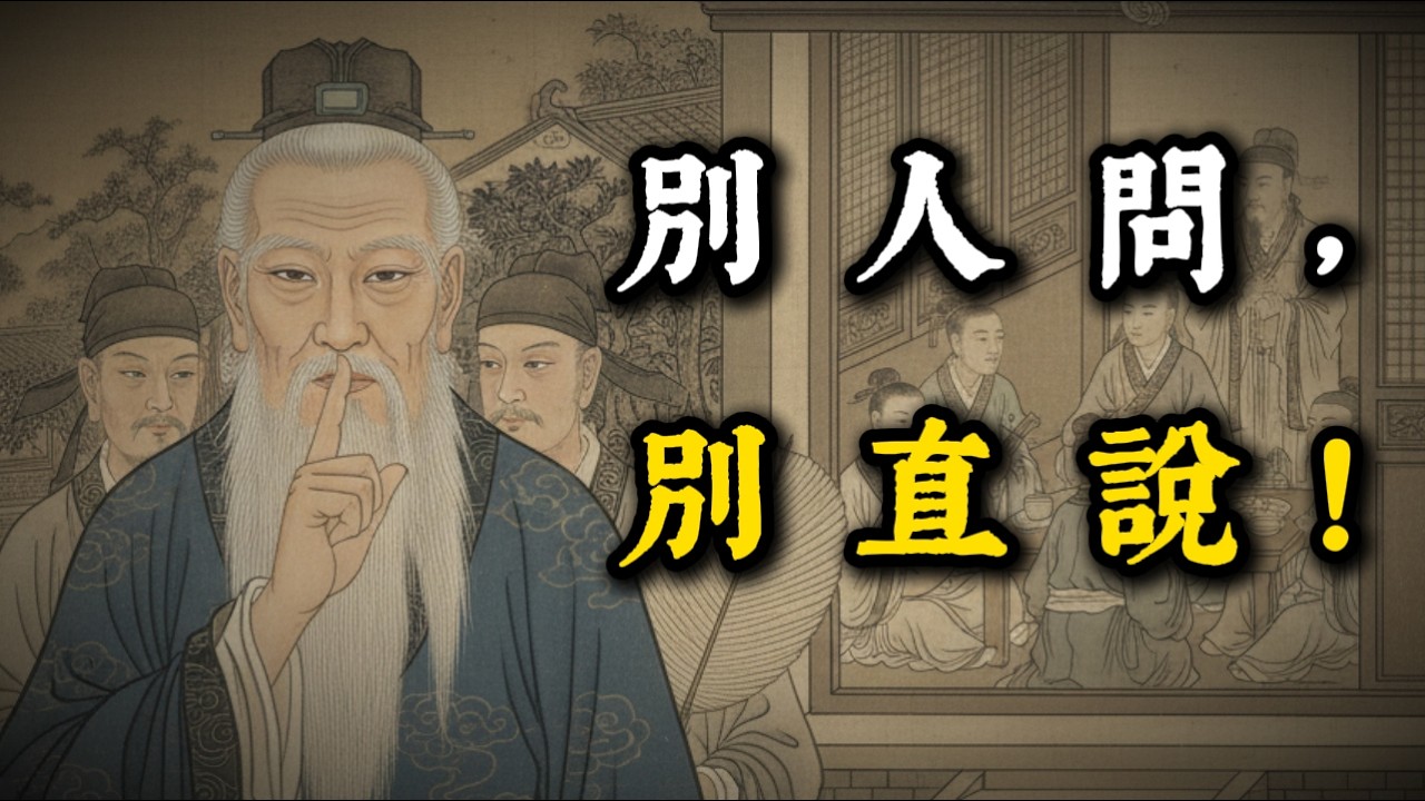 別人問什麼你就答什麼？難怪你總吃暗虧！3招「裝糊塗」社交心法，瞬間反殺小人算計【頂級思維】