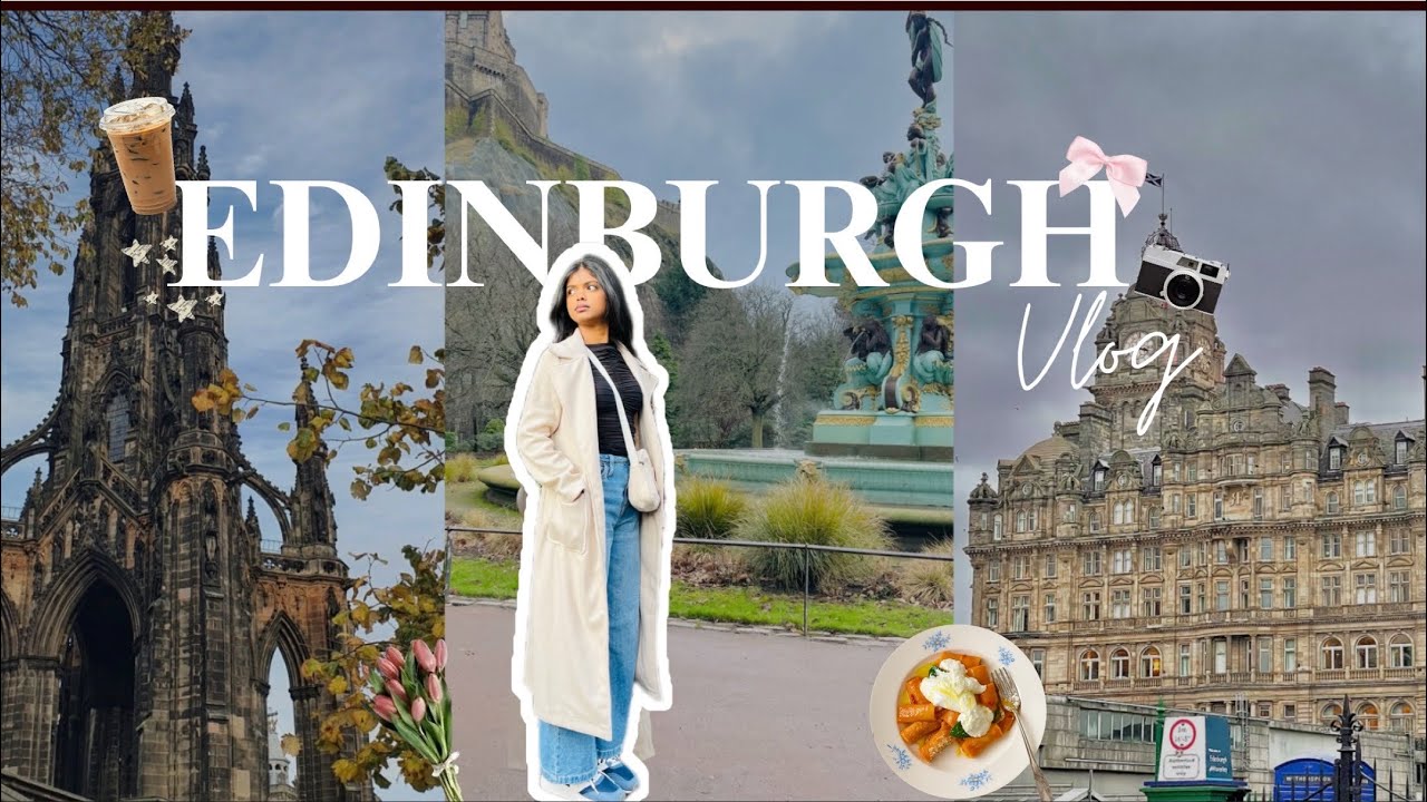 My First Trip to Edinburgh 🏴󠁧󠁢󠁳󠁣󠁴󠁿| Indian Student Life in UK 🇬🇧