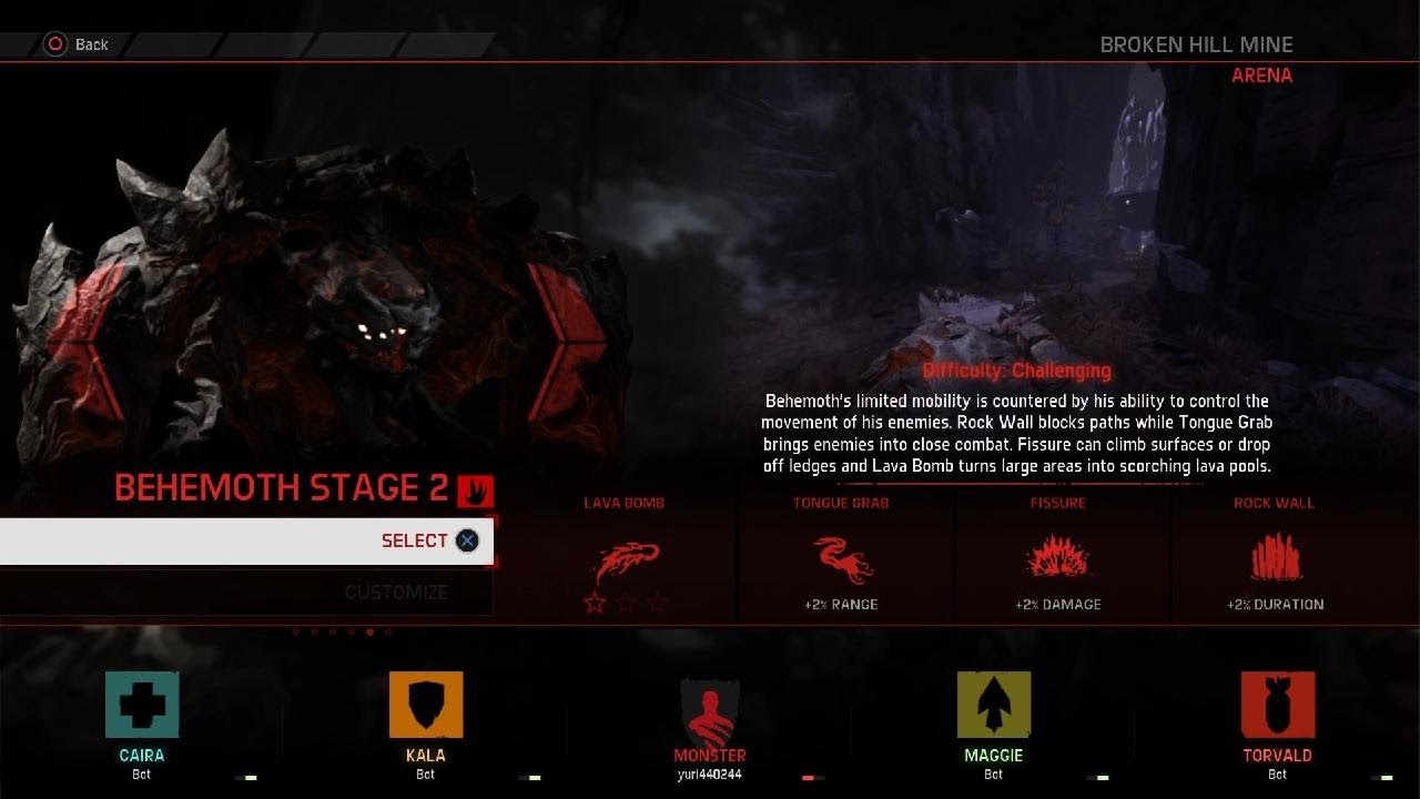 Evolve - Behemoth Arena