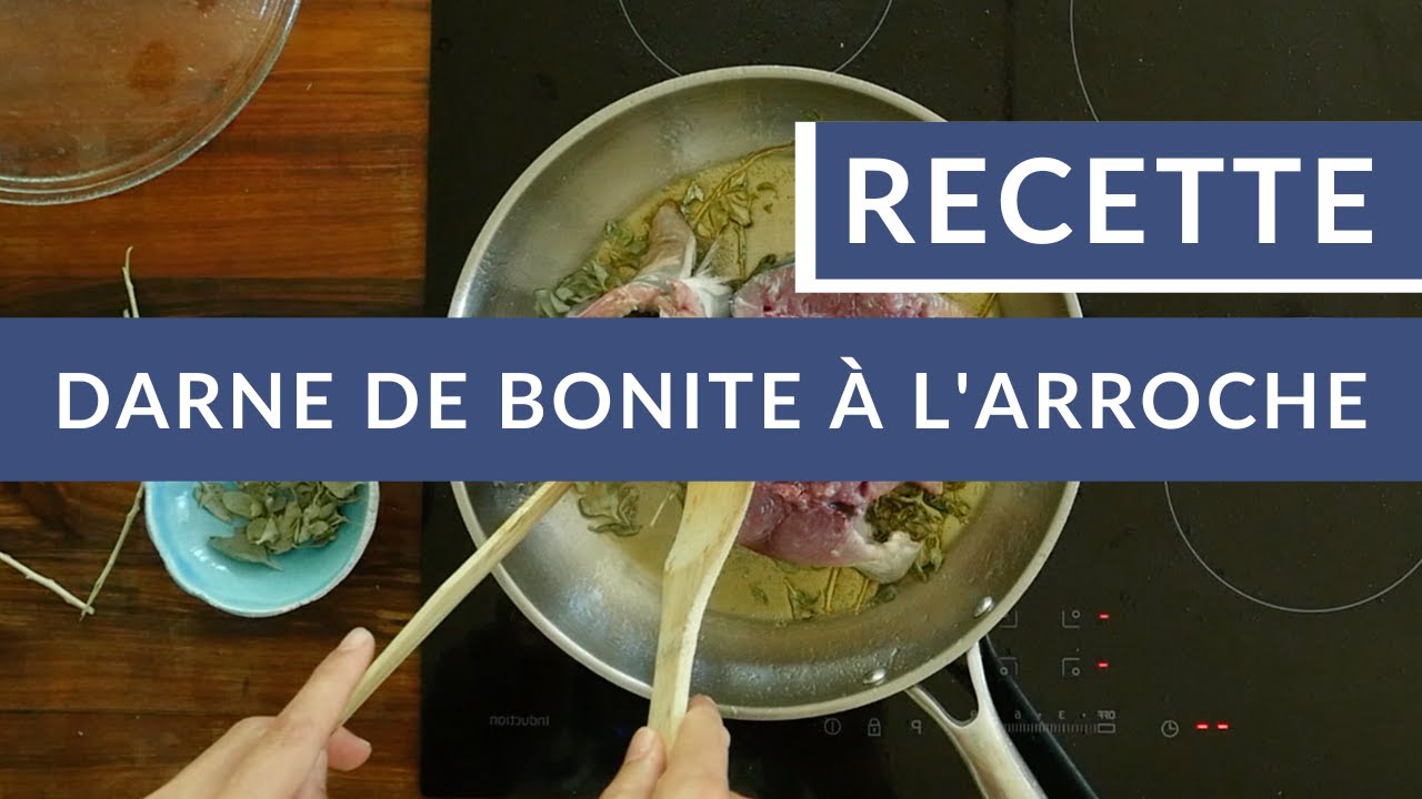 Recette de darne de bonite poêlée à l'arroche 🐟 🌿