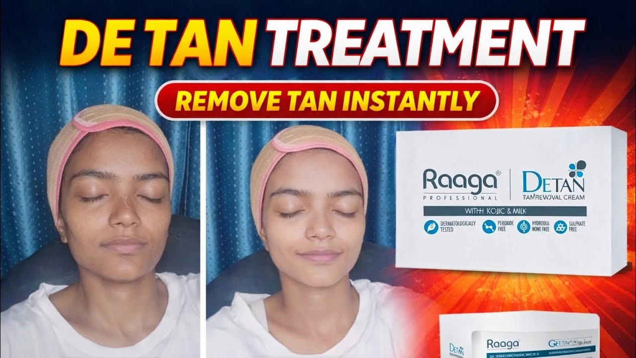 Raaga De Tan Treatment | Remove Tan Instantly 😍 Before After Results