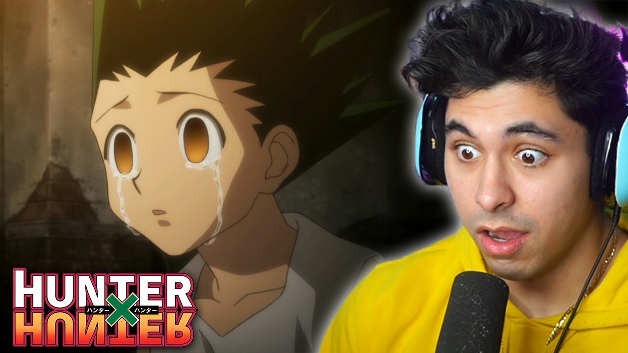 GON BEGS PITOU | Hunter x Hunter - E130 - REACTION (Magic to Destroy)