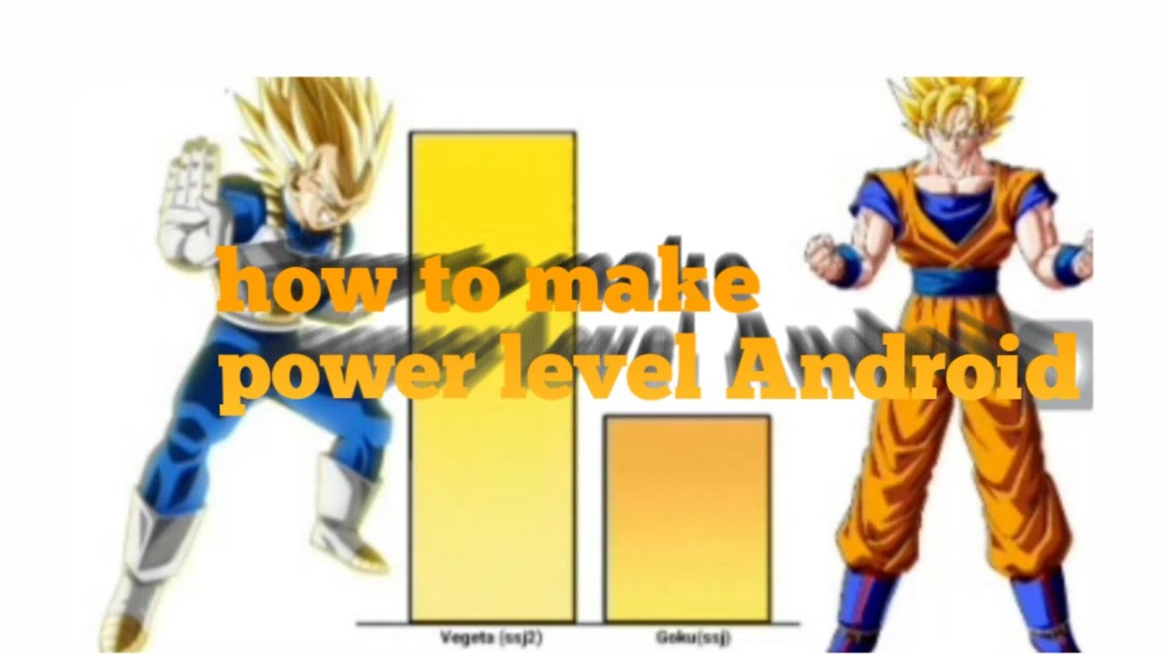 How i make my power level vidéo Android