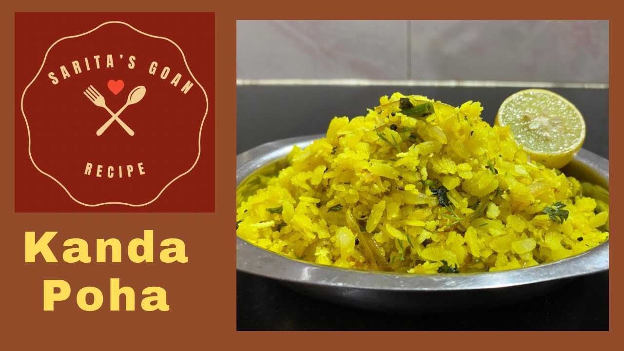Kanda Poha |Kandyache Fov | Fondi Fov | Saritas Goan Recipe