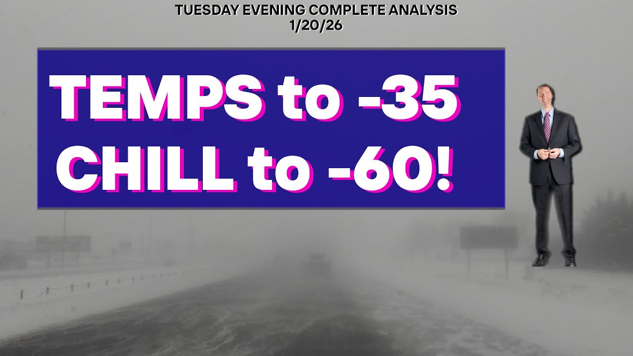 Winter Weather Alert: Snow Tuesday, Deadly Cold Follows