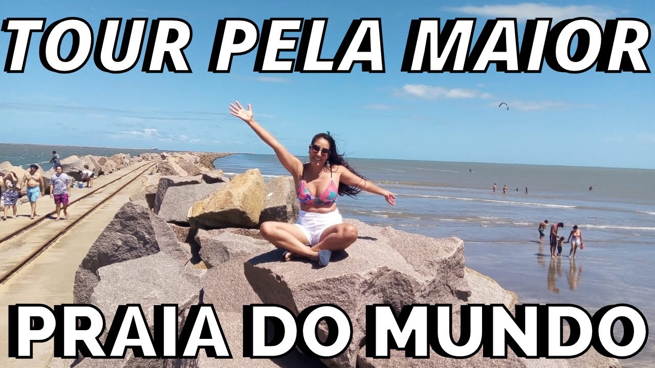 Tour pela maior praia do mundo, dicas de passeio, diversão e muito mais.