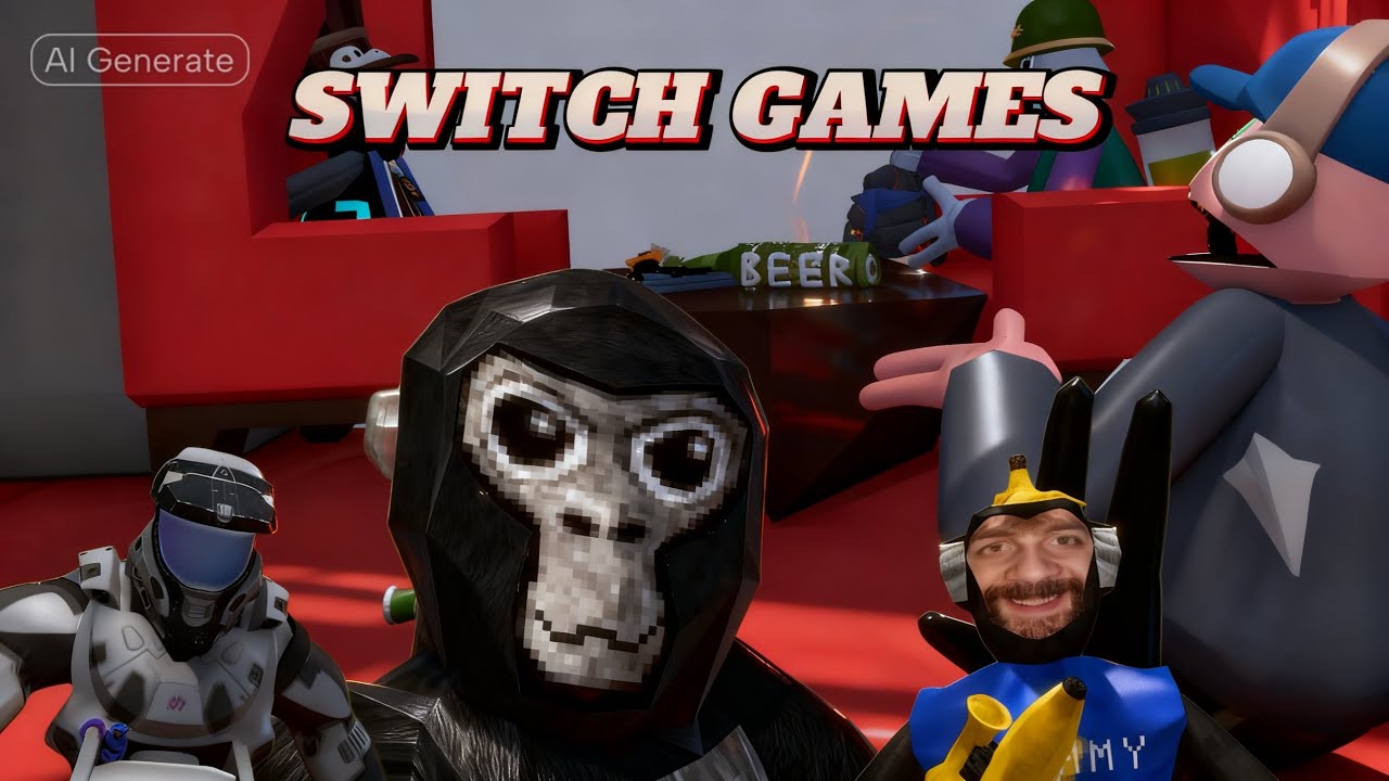 GORILLA TAG BUT WHEN I GET TAGGED I…