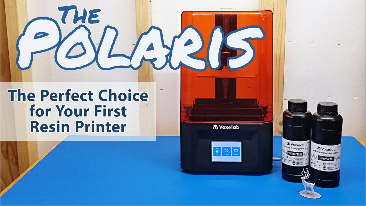 The Voxelab Polaris- The Perfect Beginner Resin Printer.