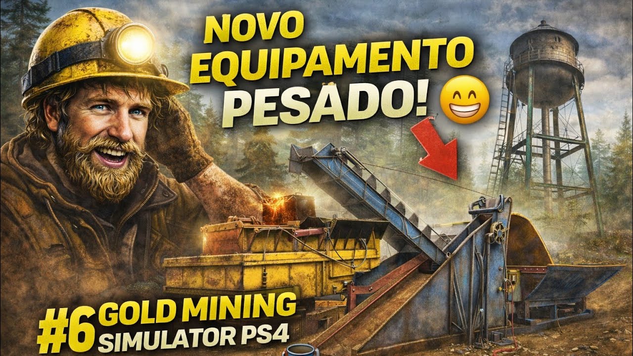 SOLUCIONEI O PROBLEMA DA ÁGUA! 💧 12KG de OURO em um dia! | Gold Mining #6 