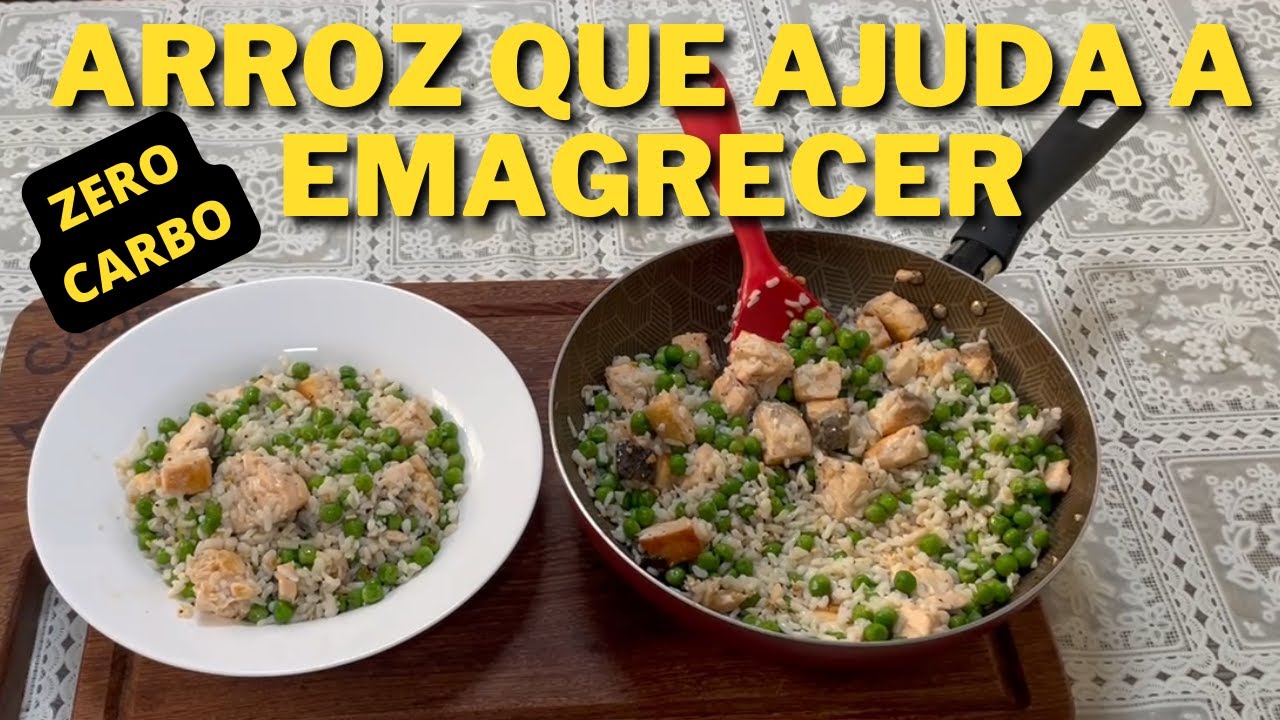 ARROZ KONJAC - ARROZ FIT - RECEITA FIT - ARROZ KONNYAKU - RECEITA PARA DIETA - DIETA - LOW CARB