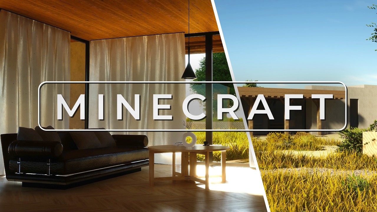 Minecraft But It Looks Like Real Life With Mods And Raytracing!