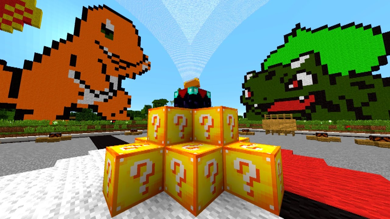 Minecraft LUCKY BLOCK HUNGER GAMES #3 with Vikkstar