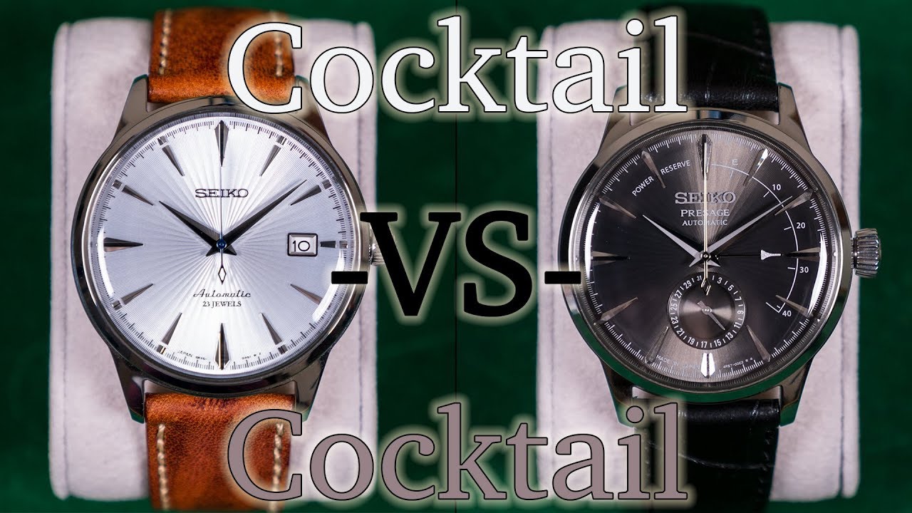 Seiko SARB065 -VS- Seiko SSA345 - Which Cocktail Time Should You Buy?