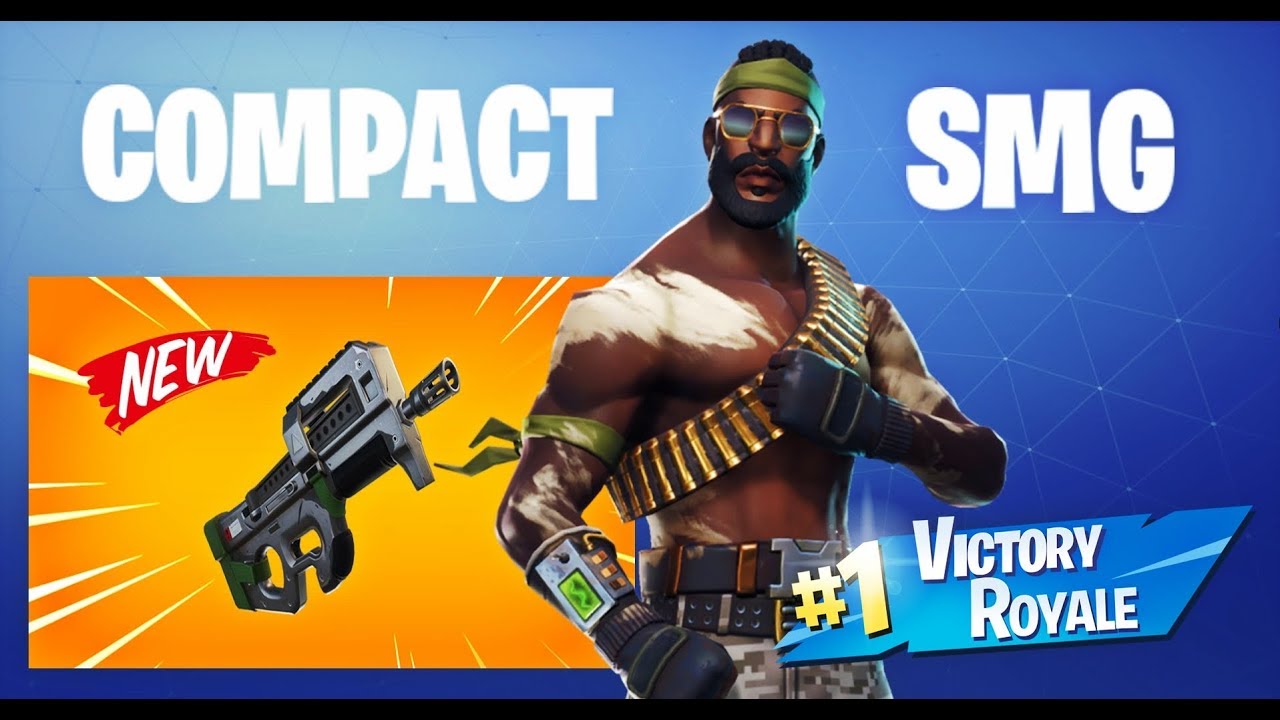 COMPACT SMG ONLY CHALLENGE IN FORTNITE!