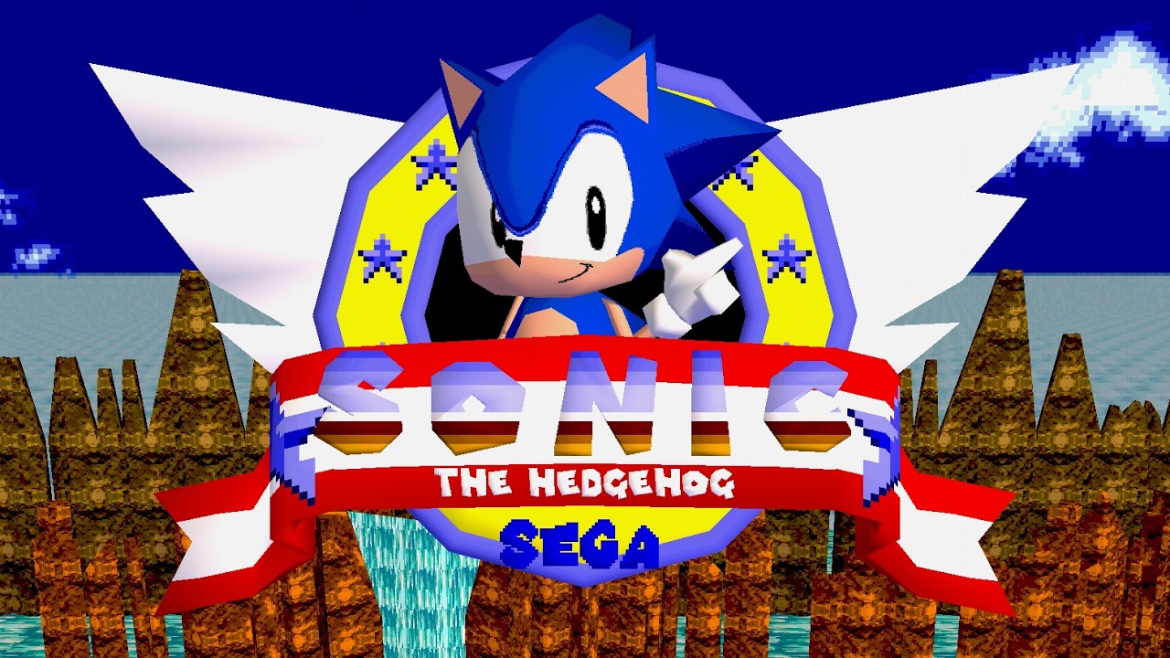 Фан-игра по мотивам Sonic - Sonic 1996