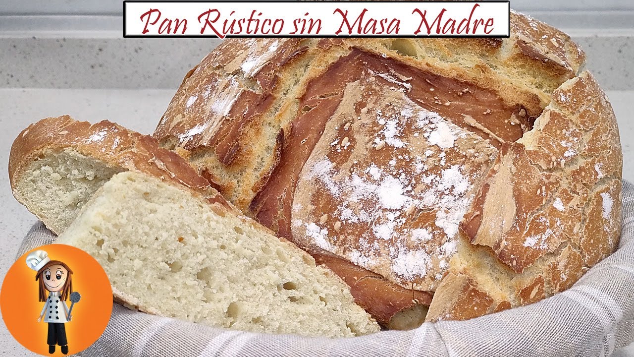 Pan Rústico sin Masa Madre | Receta de Cocina en Familia