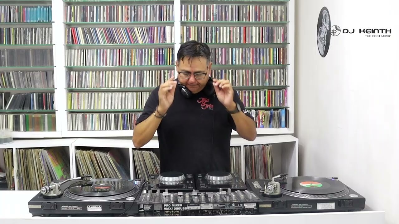 80´S DJ KEINTH CON VINILOS PARTE 1