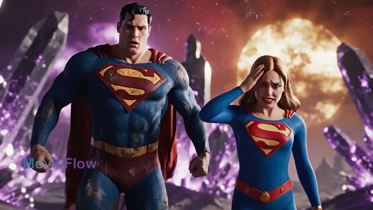 Superman and Supergirl Are Fighting Aliens to save the Planet