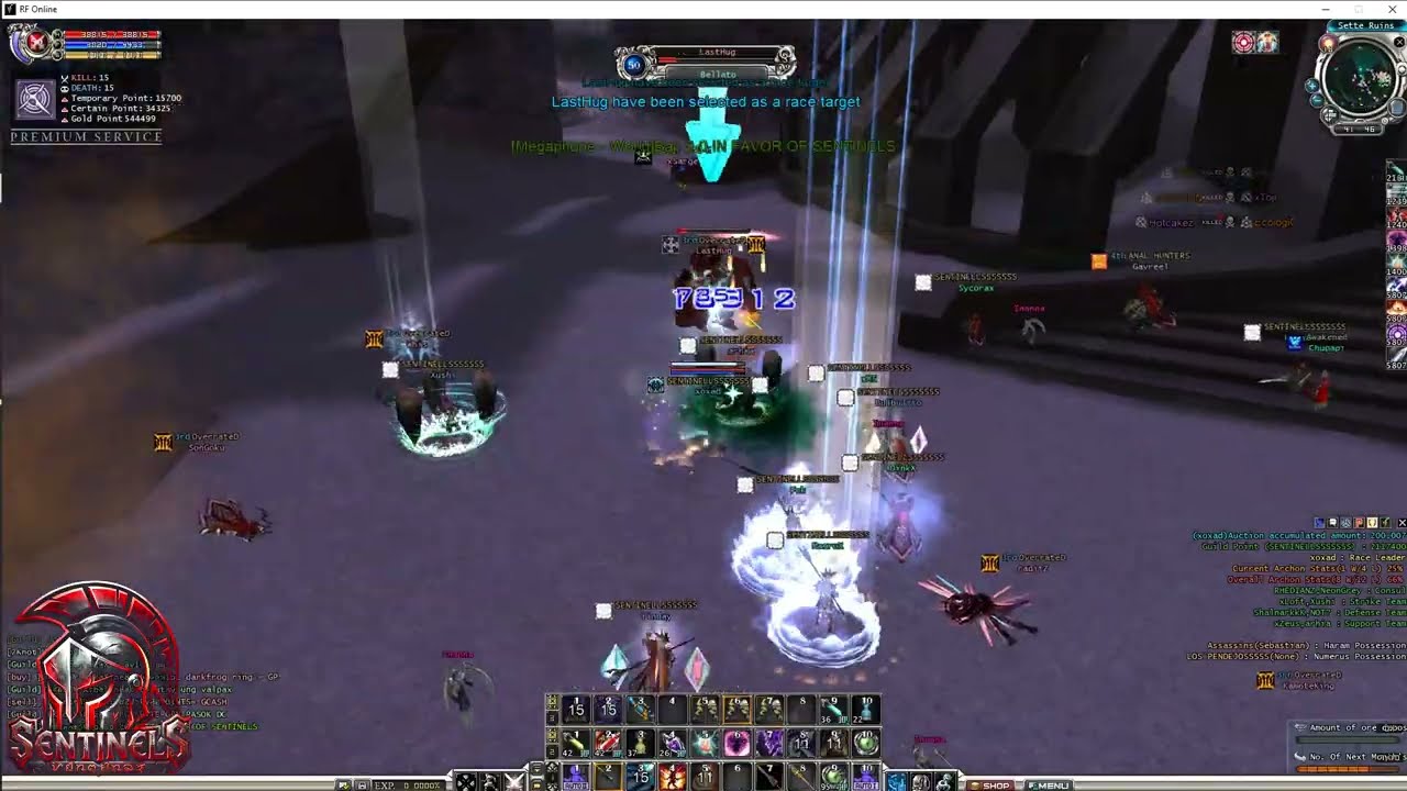 Sentinels vs OverrateD