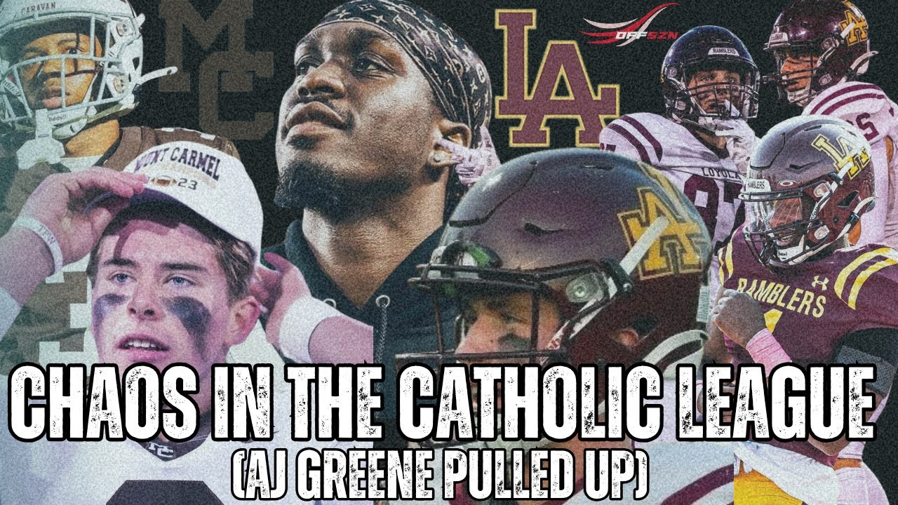 Aj Greene pulled up to see Loyola dominate Mount Carmel | Loyola Academy vs Mount Carmel Highlights